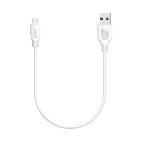 Anker PowerLine+ Micro USB (1ft) The Premium, Fastest, Most Durable Cable [Kevlar Fiber & Double Braided Nylon] for Samsung, Nexus, LG, Motorola, Android Smartphones and (Best Android Phone With Fastest Processor)