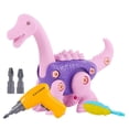 thumbnail image 1 of Take Apart - Juego de dinosaurios para niños con taladro eléctrico para la construcción Wmkox8yii  shdjk5363, 1 of 1