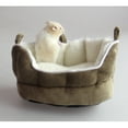 thumbnail image 6 of Small Pet Sleeping Bed Ferret Rabbit Guinea Pig Hamster Squirrel Mice House Bed Sofa Sleeping Bag House (Coffee), 6 of 6