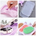 thumbnail image 3 of Moule à Crème Glacée, Moule en Silicone Réutilisable de Qualité Alimentaire avec 50 Glaces en Bois Violet Classique, Outil de Moule à Crème Glacée DIY, 3 of 8