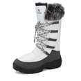 thumbnail image 1 of Dream Pairs - Botas cálidas impermeables de piel sintética para mujer, botas de nieve para senderismo al aire libre de media pantorrilla MAINE Dream Pairs MAINE, 1 of 7