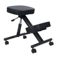 thumbnail image 6 of Fogcroll Ergonomic Kneeling Chair Riding-Style Kneeling Chair Posture Chair,Adjustable Stool for Home Office,Brake and Smooth Gliding Casters,Thick Comfortable Cushions,Posture Correction Chair, 6 of 13