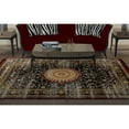 thumbnail image 2 of Deerlux Traditional Oriental Persian Style Living Room Area Rug with Nonslip Backing, Classic Red, 2 of 4