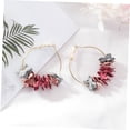 thumbnail image 4 of FENGGUIQU 1Par Aretes Vintage Multicolor Para Mujer Accesorio Chic Para Y Eventos, 4 of 8