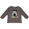 thumbnail image 3 of Inktastic Future Bowler Bowling Pins Boys or Girls Long Sleeve Toddler T-Shirt, 3 of 5