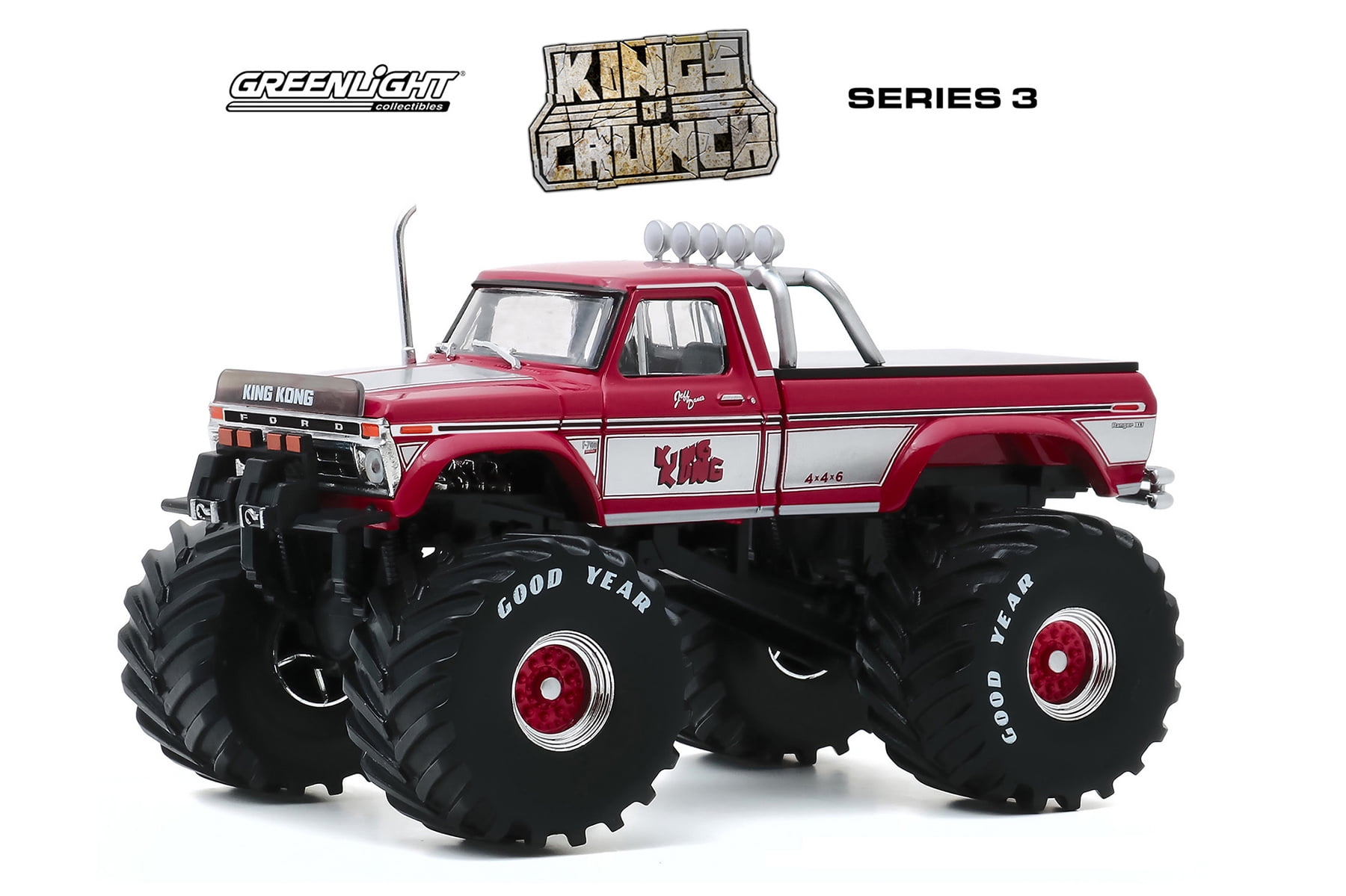 Greenlight 13556 48 in. 1979 Ford F-250 Xlt Monster Truck with