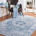 thumbnail image 4 of SAFAVIEH Tucson Donovan Traditional Machine Washable Area Rug, 4' x 6', Green/Grey, 4 of 15