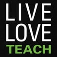 thumbnail image 3 of CafePress - Live Love Teach Zip Hoodie (Dark) - Zip Hoodie, Classic Hooded Sweatshirt with Metal Zipper, 3 of 4