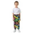 thumbnail image 2 of joogoo Art Soccer Footballs Boys' Sweatpants Jogger Pants 4T, 2 of 8