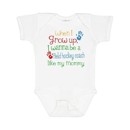 

Inktastic Field Hockey Coach Like Mommy Gift Baby Boy or Baby Girl Bodysuit