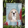 thumbnail image 3 of Carolines Treasures BB1712GF Hiver Vacances Cocker Spaniel Drapeau Jardin Taille, 3 of 3