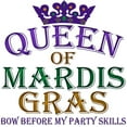 thumbnail image 2 of CafePress - Queen Of Mardis Gras - Queen Duvet, 2 of 4