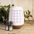 thumbnail image 4 of Better Homes & Gardens Cool Mist Ultrasonic Aroma Diffuser 3 Piece Set, Pierced Ceramic, 250 mL, 4 of 10