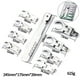 thumbnail image 5 of Llave combinada Llave Antióxido Llave intercambiable Cabeza Superficie pulida para industrial Trabajadores de bricolaje Mecánica , Llave de tubo de 9 Llave de tubo de 9 piezas shamjiam llave portatil, 5 of 5