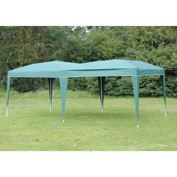 New 10' x 20' Palm Springs GREEN Pop UP EZ Set Up Canopy Gazebo Party