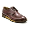thumbnail image 3 of Elegante Men's Crotone Leather Oxford Shoes, Marron \ Brown,9.5 M US, 3 of 3