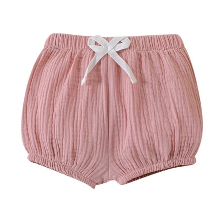 

HIBRO Baby Girls Boys Solid Spring Summer Ruffle Fashion Shorts Clothes Girl Toddler Summer Outfits Girls Size 6 Short Outfits