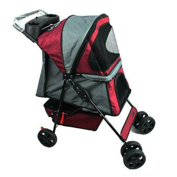 4 Wheel Travel Pet Stroller