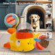 thumbnail image 4 of Cat Treat Dispenser Toy, Dog Food Puzzle Slow Feeder, Interactive Duck-Shaped Enrichment Toy for Small Medium Dogs and Cats, IQ Training and Exercise, 4 of 5