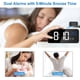 thumbnail image 3 of Digital Alarm Clock, LED Digital Clock Alarm Clock Temperature/Snooze/2 Alarms/12/24 Hours/USB Charging Port/16 Music, Black, 3 of 3