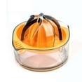 thumbnail image 1 of Exprimidor de cítricos, limón, naranja, exprimidor manual, exprimidor manual con taza medidora y colador integrados de Kasmoire...: Kitchen & Comida Ormromra SNFLD1318, 1 of 5