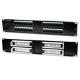 thumbnail image 1 of 32 Port Cat5e Patch Panel - 2u, Noir, 1 of 1