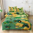 thumbnail image 3 of Juego de Cama de Construcción para Niños Ropa de Cama de Tractor de Granja 5 Piezas Coches, 3 of 7
