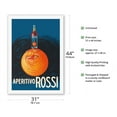 thumbnail image 2 of Aperitivo Rossi Liqueur - Martini & Rossi - Torino (Turin) Italy - Vintage Advertising Poster by Jean Droit c.1930s - Fine Art Rolled Canvas Print 27in x 40in, 2 of 4
