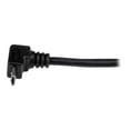 thumbnail image 5 of StarTech.com 0.5m Micro USB Cable - A to Up Angle Micro B - 1.64 ft USB Data Transfer Cable - First End: 1 x Type A Male USB - Second End: 1 x Type B Male Micro USB - 60 MB/s - Shielding - Black, 5 of 5
