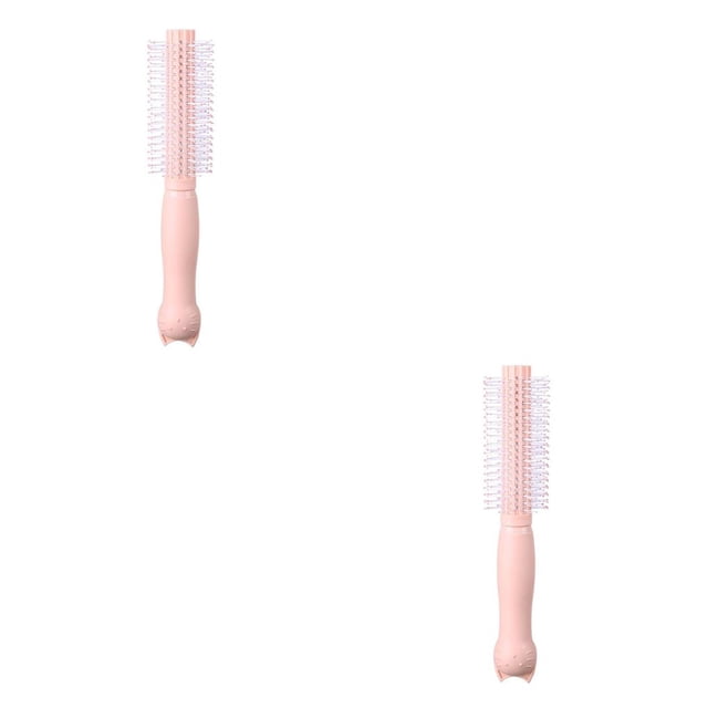 maskred Coussin Brosse à Cheveux Main Droite Anti-Statique Humide Sec Massage Confortable Peigne Massage Ménage Barbier Masseur Ronde 2Set