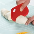 thumbnail image 5 of FHBVT Standable Silicone Dough Scraper for Home,Flexible Non-Stick Dough Cutter Cream Spreader, Multi-Function Kitchen Tool,Convenient Storage Hook,Ideal for Kneading Dividing Buns Wiping Counters, 5 of 6