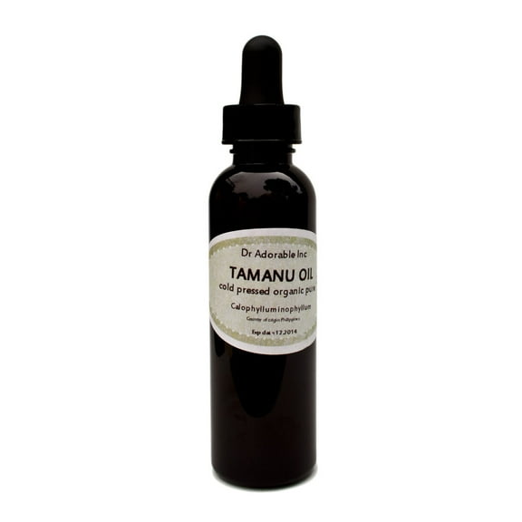 Dr.Adorable -Tamanu / Foraha 100% Pure Cold Pressed Organic Natural 2 Oz with a dropper