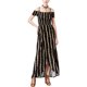 thumbnail image 1 of Vestido Maxi Floral American Rag para Mujer Negro Pequeño, 1 of 1