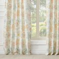 thumbnail image 6 of Greenland Home Fashions Chloe Modern Floral Curtain Panels, Set of 2, 42 W x 84 L (x2), with Tiebacks, 6 of 7