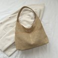 thumbnail image 4 of Bolsos Bolsas de playa tejidas Mujeres transpirables Bolsos coloridos Fiesta de vacaciones (Caqui) Likrtyny Para Estrenar, 4 of 6