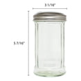 thumbnail image 2 of Excellante 12 oz stainless steel flip cap sugar/cheese dispensers, comes in 2 dozens, 2 of 2
