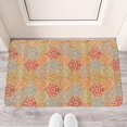 thumbnail image 2 of Bohemian Retro Color Diamond Pattern (2) Door Mat Welcome Door Mat for Front Door, Home Entrance, Yard, Floor, Patio, Non Slip Spring Summer Welcome Mat Indoor Outdoor Doormat 30"*17", 2 of 6