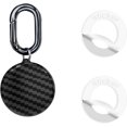 thumbnail image 1 of GFDYREE AirTag Holder Case, 1 Pack Waterproof Plastic Air Tag Key Ring Case with Loop, Anti-Scratch and Shockproof AirTag Holder Protective Accessory for Pets, Luggage,Bag,Keys(Not Include A, 1 of 7