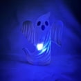 thumbnail image 5 of Fiudx Adorno de Resina de Calabaza Fantasma de Halloween, Diseño Único de Luz de Calabaza Fantasmal, Decoración de Patio Exterior, Ambiente Festivo para Porche de Jardín, Perfecto para Fiestas de Hal, 5 of 5