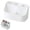 White1, variant on Bathroom Organizers and Storage ,5 Slots Toothbrush and Toothpaste Holder for Bathroom Accessories Organization Counter Vanity Storage