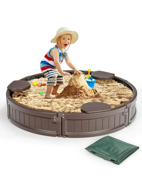 Wooden Sandboxes in Manual Shelves Toys