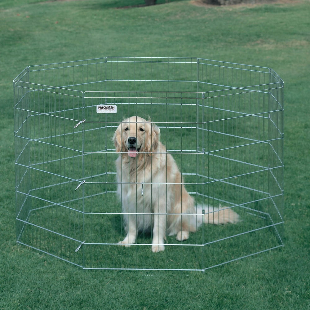 Precision Silver ProHandler Dog Exercise Pen 36 in.