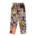 thumbnail image 5 of Bob'S Burgers Women's Pajama Pants Ultra Soft Comfy Sleep Lounge Pants Cartoon Print Lightweight Casual Bottoms Loungewear, 5 of 8