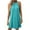 Green, variant on ZQUUVOU Women's Dress Casual Halter Solid Color Sleeveless Midi Dress Olive Green,XL