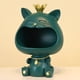 thumbnail image 1 of Estatua creativa de gato de la suerte, artesanía de resina para almacenamiento de gatos, decoración de escritorio para el hogar, 1 of 7