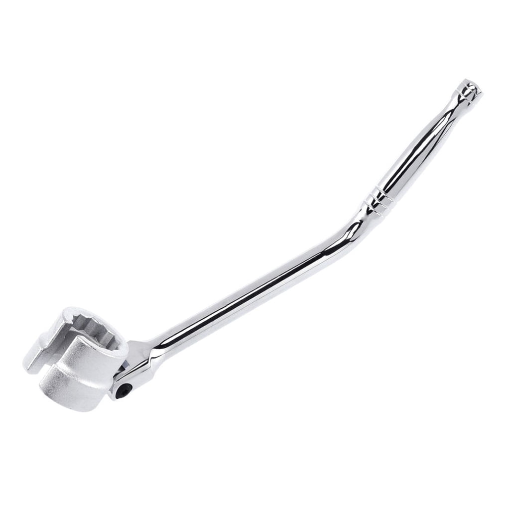 Oxygen Sensor Wrench with Contour Handle Carbon Steel 22 mm 7/8 Inch O2 Sensor Socket Removal Tool Remover Kit Durable