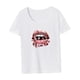thumbnail image 4 of Camiseta para Mujer Verano Simple Cómoda Ropa Deportiva Camiseta Básica para Viaje Deportivo, 4 of 7