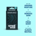 thumbnail image 3 of Scented Shoe Deodorizer Inserts - Odor Eliminators - Activated + Minerals - Natural Freshenes for shoes, bags, gloves - 2 x 1.8oz Original Size Camo Green, 3 of 4
