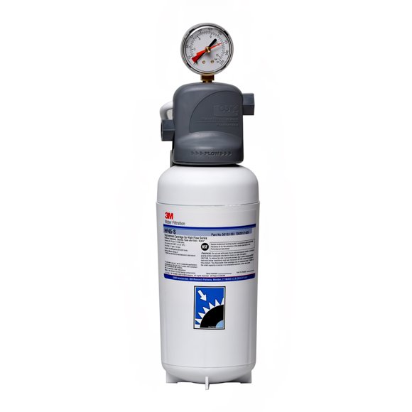 3M Cuno ICE145S Single Combination Water Filter Cartridge Assembly, Valve