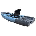 thumbnail image 5 of Reel Yaks Recon Modular Fishing Kayak - 10.5ft Lightweight Propeller Drive, Sit On Top Kayak for Adults & Youth - Stable & Portable, Ideal Space-Saving Design - 400 lbs Capacity - Blue Gray, 5 of 8
